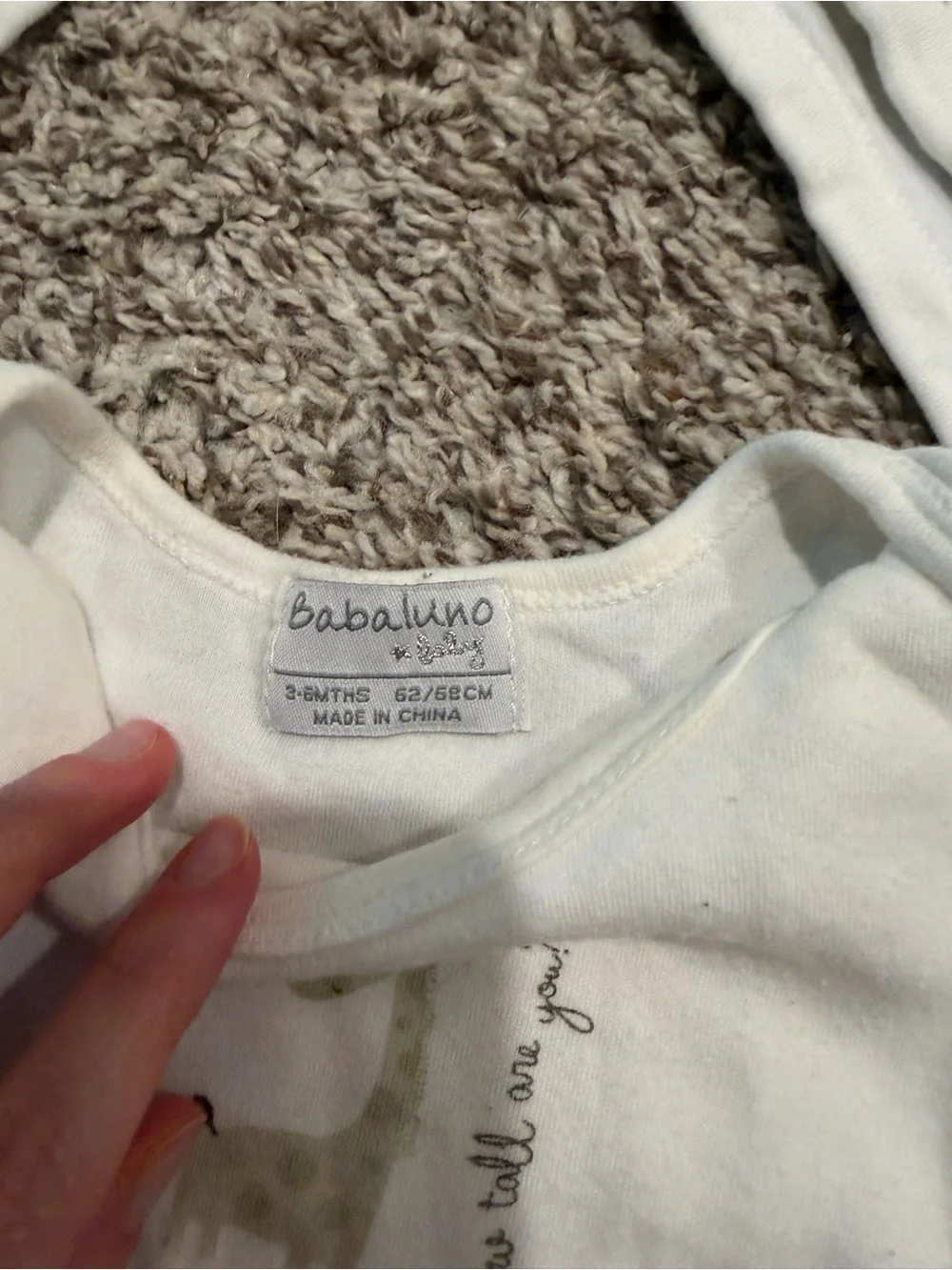 3 Babaluno baby bodysuits